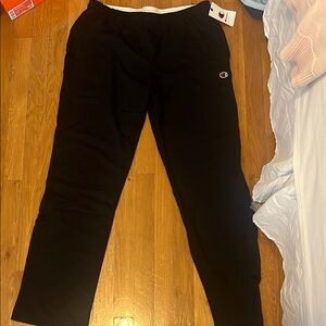 Champion Relaxed Fit Black Joggers